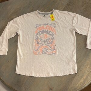 NWT Tillys Volcom “The Volcom Stones” Long Sleeve Tee